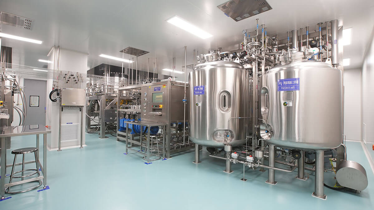GMP large-scale peptide production facility鈥擶orkshop 601鈥 Lianyungang factory